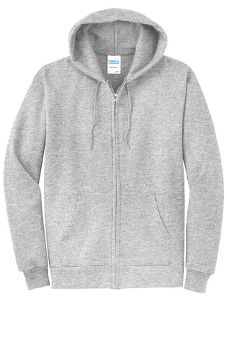 Port & Company® Core Fleece Full-Zip Hooded Sweatshirt - Unisex