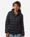 Women's Lightweight Poly-filled Hooded Puffer Jacket