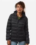 Women's Lightweight Poly-filled Hooded Puffer Jacket