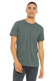 BELLA+CANVAS  ®  Unisex Heather CVC Short Sleeve Tee. BC3001CVC