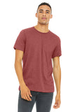 BELLA+CANVAS  ®  Unisex Heather CVC Short Sleeve Tee. BC3001CVC