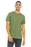 BELLA+CANVAS  ®  Unisex Heather CVC Short Sleeve Tee. BC3001CVC