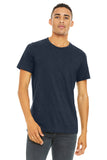 BELLA+CANVAS  ®  Unisex Heather CVC Short Sleeve Tee. BC3001CVC