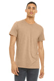 BELLA+CANVAS  ®  Unisex Heather CVC Short Sleeve Tee. BC3001CVC