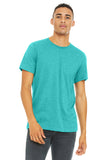 BELLA+CANVAS  ®  Unisex Heather CVC Short Sleeve Tee. BC3001CVC