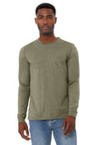 BELLA+CANVAS ®  Unisex Heather CVC Long Sleeve Tee BC3501CVC