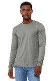 BELLA+CANVAS ®  Unisex Heather CVC Long Sleeve Tee BC3501CVC