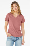 BELLA+CANVAS  ®  Women's Relaxed Jersey Short Sleeve V-Neck Tee. BC6405