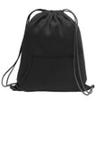 Port & Co ™  Core Fleece Sweatshirt Cinch Pack. BG614- Fits most helmets
