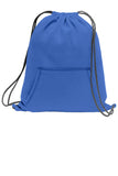 Port & Co ™  Core Fleece Sweatshirt Cinch Pack. BG614- Fits most helmets