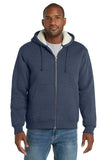 CornerStone ®  Heavyweight Sherpa-Lined Hooded Fleece Jacket. CS625
