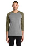 District  ®  Perfect Tri ®  3/4-Sleeve Raglan. DM136