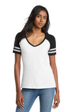 District  ®  Women's Game V-Neck Tee. DM476