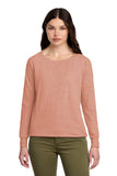 District ®  Women's Featherweight French Terry ™  Long Sleeve Crewneck DT672