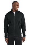 Sport-Tek  ®  Tricot Sleeve Stripe Track Jacket. JST94