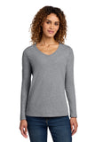 Port & Co ®  Women's Long Sleeve Fan Favorite V-Neck Tee. LPC450VLS