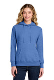 Port & Company  ®  Women's Core Fleece Pullover Hooded Sweatshirt LPC78H