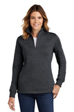 OTTB - Sport-Tek ®  Women's 1/4-Zip Sweatshirt. LST253