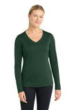 Sport-Tek ®  Women's Long Sleeve PosiCharge ®  Competitor™ V-Neck Tee. LST353LS - XS