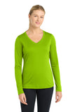 Sport-Tek ®  Women's Long Sleeve PosiCharge ®  Competitor™ V-Neck Tee. LST353LS - XS