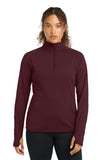 Sport-Tek ®  Women's Sport-Wick ®  Stretch 1/4-Zip Pullover. LST850