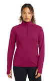 Sport-Tek ®  Women's Sport-Wick ®  Stretch 1/4-Zip Pullover. LST850