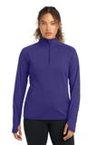 Sport-Tek ®  Women's Sport-Wick ®  Stretch 1/4-Zip Pullover. LST850