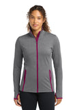 Sport-Tek ®  Women's Sport-Wick ®  Stretch Contrast Full-Zip Jacket.  LST853