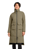 MiiR ®  Women's Sashiko Stretch Puffy Long Jacket MRAW445