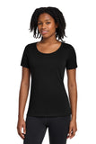 Nike Women's Dri-FIT Cotton/Poly Scoop Neck Tee. NKBQ5234