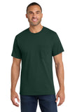 Port & Co ®  Core Cotton Pocket Tee. PC54P
