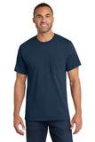 Port & Co ®  Core Cotton Pocket Tee. PC54P