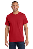 Port & Co ®  Core Cotton Pocket Tee. PC54P