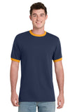 Port & Co ®  Core Cotton Ringer Tee.  PC54R