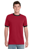 Port & Co ®  Core Cotton Ringer Tee.  PC54R