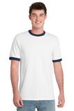 Port & Co ®  Core Cotton Ringer Tee.  PC54R