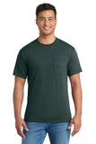 Port & Co ®  Tall Core Blend Pocket Tee. PC55PT