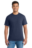 Port & Co ®  Tall Core Blend Pocket Tee. PC55PT