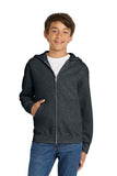 Port & Co ®  Youth Core Fleece Full-Zip Hooded Sweatshirt PC78YZH
