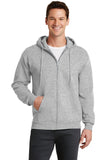 Port & Co ™  Core Fleece Full-Zip Hooded Sweatshirt. PC78ZH - 3XL
