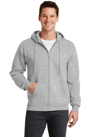 Port & Co ™  Core Fleece Full-Zip Hooded Sweatshirt. PC78ZH - L