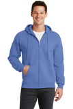 Port & Co ™  Core Fleece Full-Zip Hooded Sweatshirt. PC78ZH - 2XL