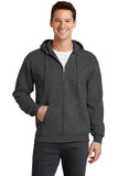 Port & Co ™  Core Fleece Full-Zip Hooded Sweatshirt. PC78ZH - L