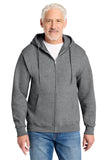 Port & Co ™  Core Fleece Full-Zip Hooded Sweatshirt. PC78ZH