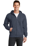 Port & Co ™  Core Fleece Full-Zip Hooded Sweatshirt. PC78ZH - 2XL