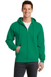 Port & Co ™  Core Fleece Full-Zip Hooded Sweatshirt. PC78ZH - 3XL