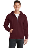 Port & Co ™  Core Fleece Full-Zip Hooded Sweatshirt. PC78ZH - 2XL