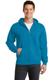 Port & Co ™  Core Fleece Full-Zip Hooded Sweatshirt. PC78ZH - 3XL
