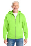 Port & Co ™  Core Fleece Full-Zip Hooded Sweatshirt. PC78ZH