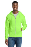 Port & Co ™  Core Fleece Full-Zip Hooded Sweatshirt. PC78ZH